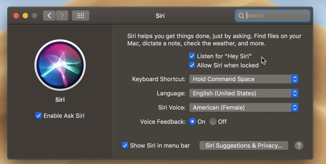 Comment utiliser Siri sur un Mac