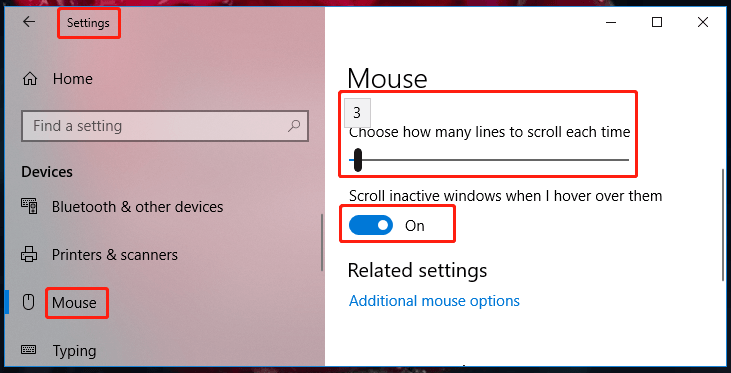Comment faire défiler Windows inactifs lorsque vous les survolez