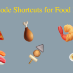 Alt Code Shortcuts for Food Items