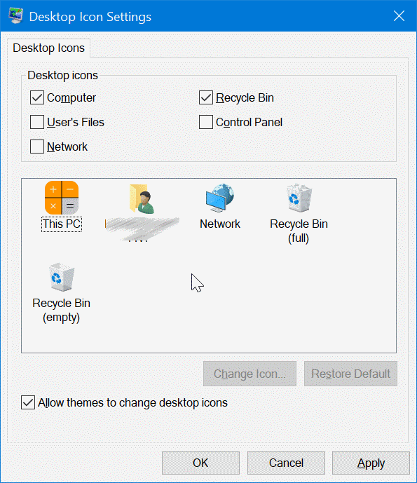 1611572920 752 Comment changer les icones du bureau dans Windows 10