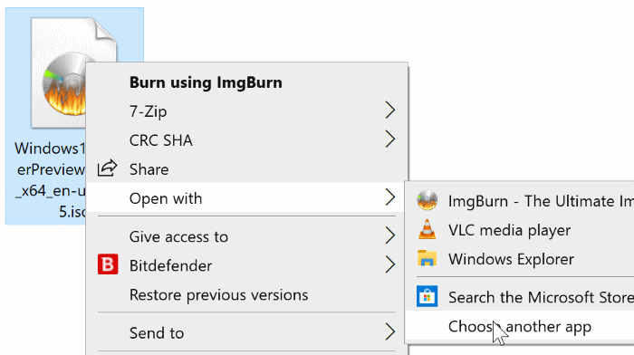 Option de montage manquante dans le menu contextuel de Windows 10 pic5