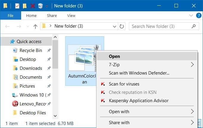 installer ou supprimer des thèmes dans Windows 10 étape 1