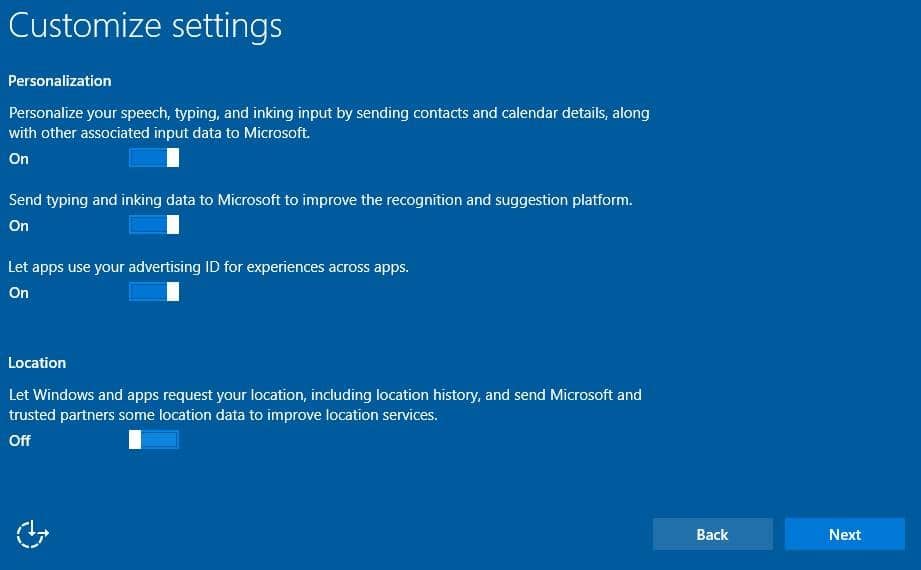 Arretez Windows 10 de vous espionner