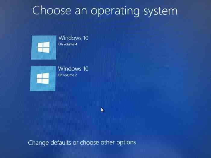 Change boot order in Windows 10 1 1