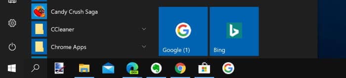 ajouter un site Web au menu de démarrage de Windows 10 Chrome Edge pic01