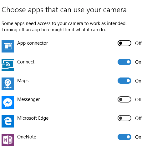 Comment modifier les autorisations des applications dans Windows 10