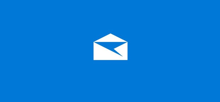 se déconnecter de l'application Mail dans Windows 10