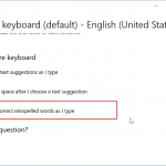 enable or disable auto correct in Windows 10 pic2