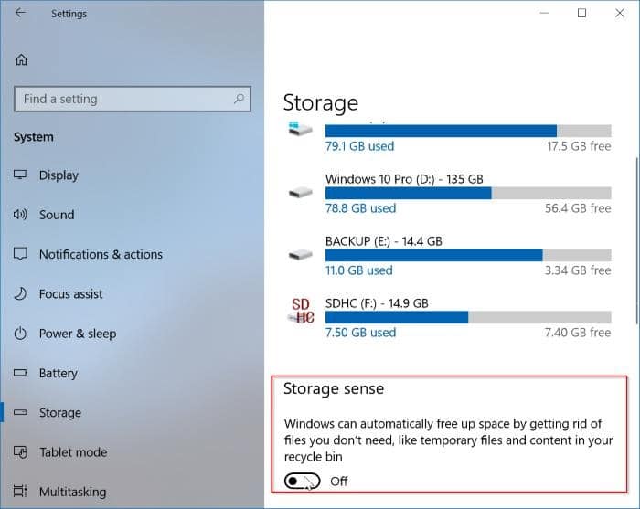 prevent windows 10 from automatically deleting files pic01