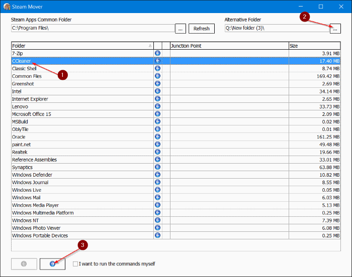 Déplacer les programmes installés vers un autre lecteur dans Windows 10 step05