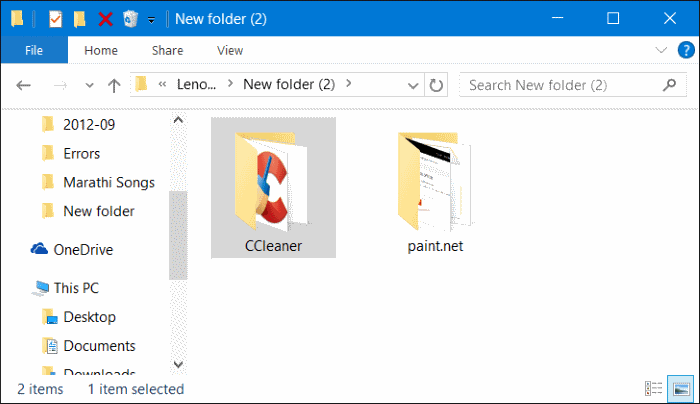 Déplacer les programmes installés vers un autre lecteur dans Windows 10 étape 5