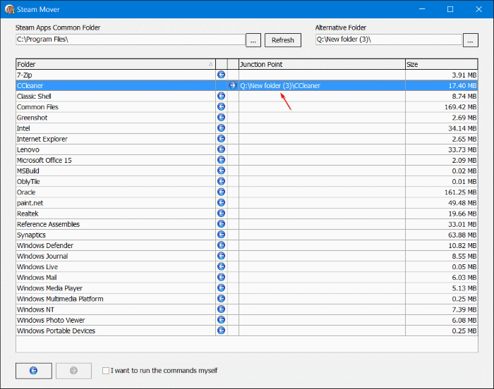 Déplacer les programmes installés vers un autre lecteur dans Windows 10 step06