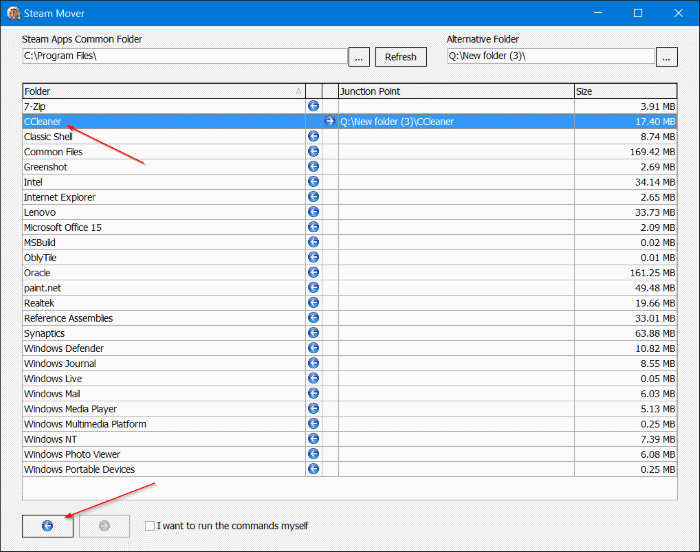 Déplacer les programmes installés vers un autre lecteur dans Windows 10 step07