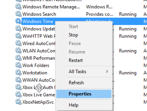 corriger la date et l'heure incorrectes dans Windows 10 step6