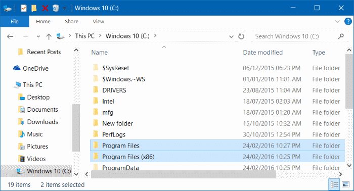 créer un raccourci sur le bureau pour programmer dans Windows 10 step7