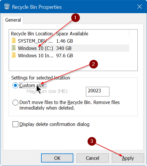 Nettoyage de disque manquant dans les propriétés du lecteur dans Windows 10step2