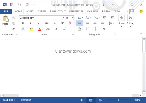 Désactiver ou désactiver l'écran de démarrage dans Office 2013 Step2