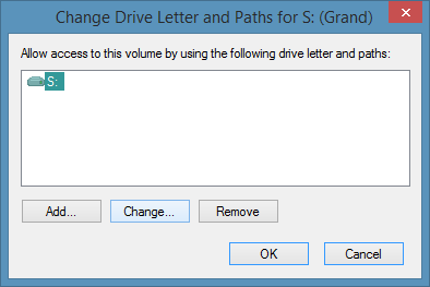 Changer la lettre de lecteur dans Windows 8.1 Step3
