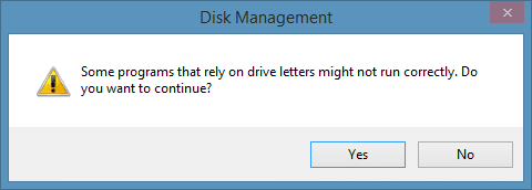 Changer la lettre de lecteur dans Windows 8.1 Step5