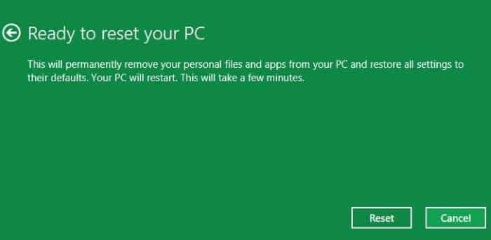 Restaurer l'image Windows 8