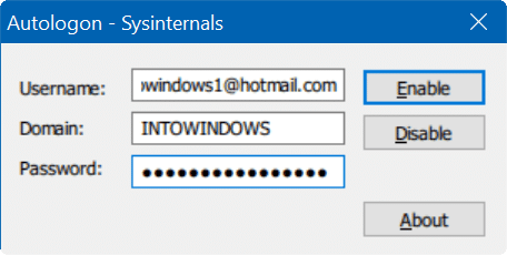 sauter l'écran de verrouillage et de connexion dans Windows 10 pic05