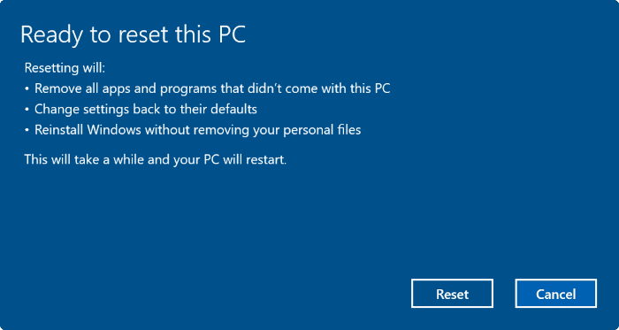 restaurer Windows 10 PC pic6
