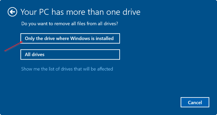 restaurer Windows 10 PC pic9.1