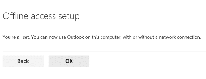 utiliser l'accès hors connexion à Outlook.com pic6