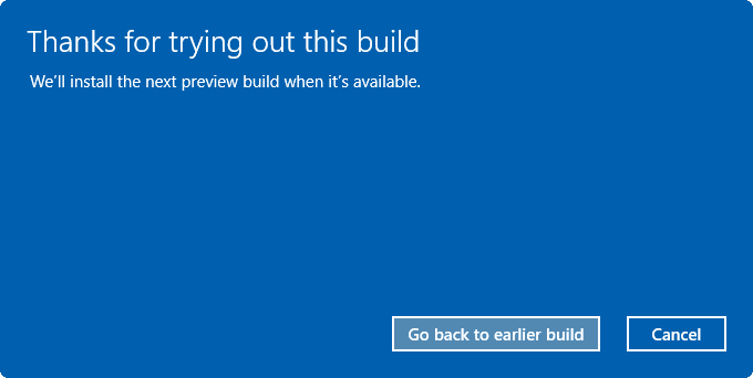 désinstaller Windows 10 Anniversary Update pic6
