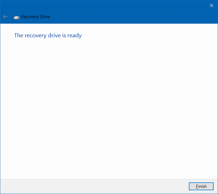 Supprimez la partition de récupération dans Windows 10 étape 10