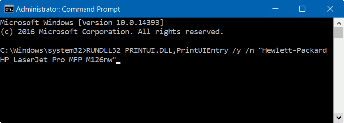 changer l'imprimante par défaut dans Windows 10 étape 9