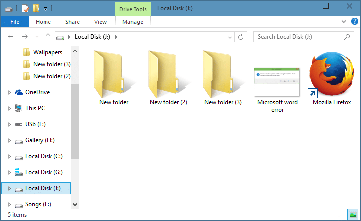 Icônes de dossier de style Windows 7 dans Windows 10 step01