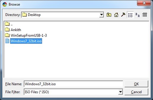 Installez Windows 7 USB Flash ou disque dur Étape 1