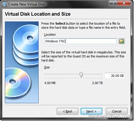 installer Windows 7 sur VirtualBox 6