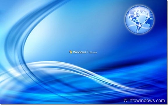 Économiseur d'écran complet de Windows 7