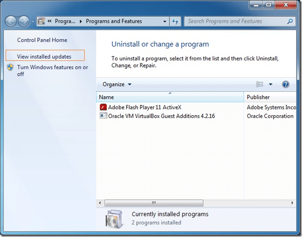Désinstaller Internet Explorer IE de Windows 7 Picture2