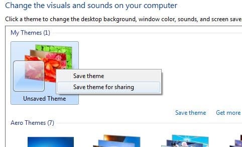 Utilisez le thème Windows 8 dans Windows 7 Step5