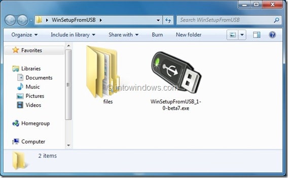Créer une clé USB à démarrage multiple pour Windows 7 et XP Étape 1