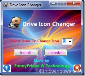 Drive Icon Changer pour Windows 7