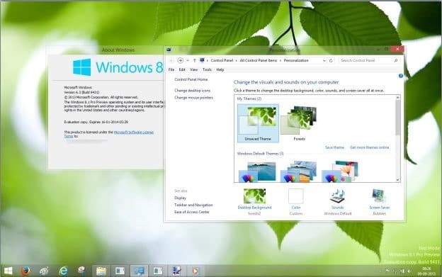 Aero Glass pour Windows 8.1