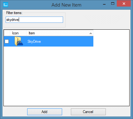 Supprimer le dossier SkyDrive de l'Explorateur Windows 8.1 Picture4