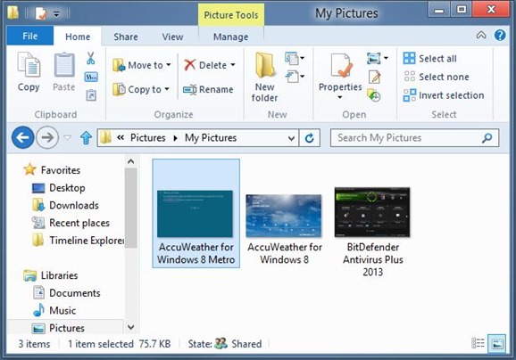Ajouter des éléments à la barre d'outils d'accès rapide dans l'Explorateur Windows 8