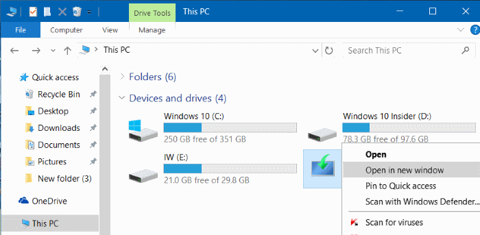 Réinstaller Windows 10 sans perte de données step3
