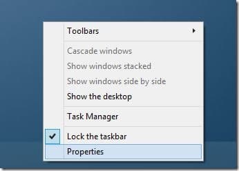 Arrêter d'afficher les applications du Windows Store dans l'image 1 de la barre des tâches