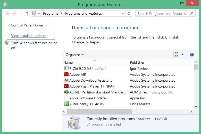 Supprimer Get Windows 10 de la barre des tâches step9