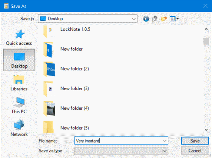 mot de passe protéger le fichier texte dans Windows 10 pic4