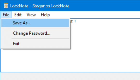 mot de passe protéger le fichier texte dans Windows 10 pic3