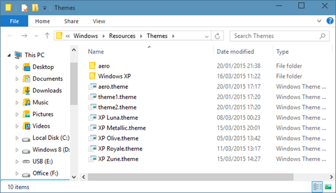 Thèmes Windows XP pour Windows 10 Image 5