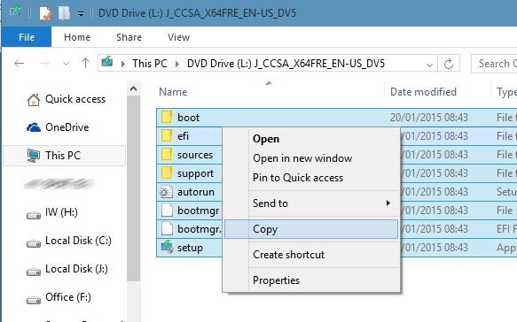 Convertir les fichiers ESD en ISO step003