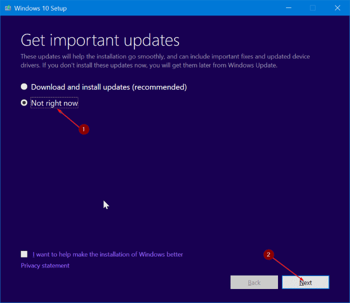 réparer l'installation de Windows 10 sans perdre les applications et les données pic4